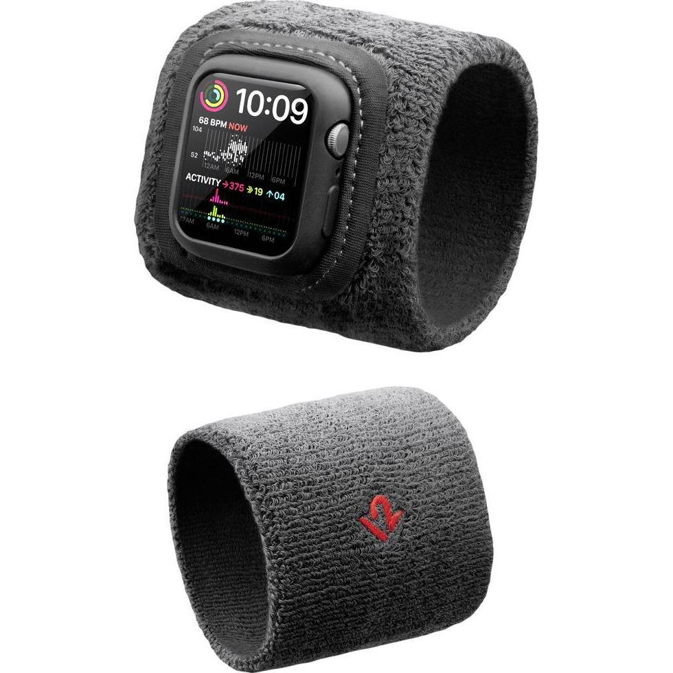 Thumbnail - TwelveSouth ActionBand Apple Watch 41mm (Cotton), Uhrenarmband, Schwarz