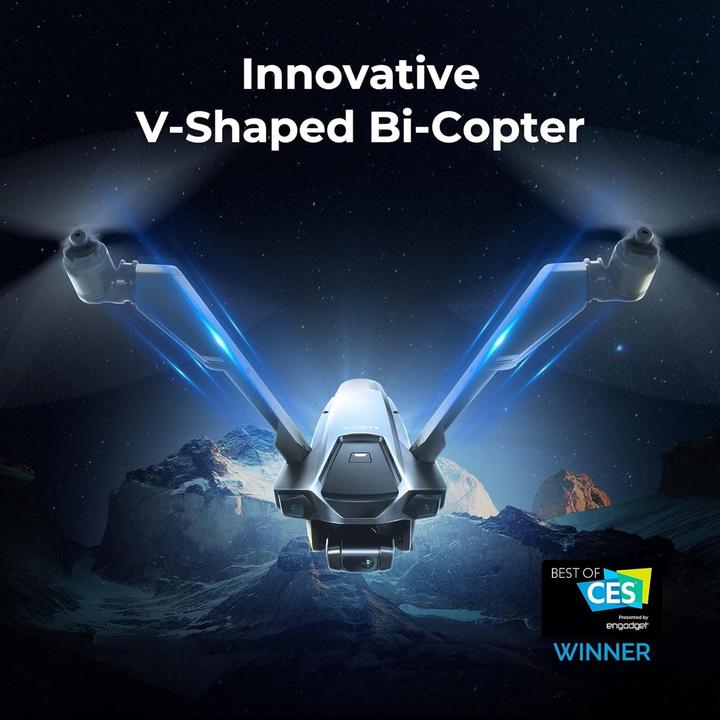 Immagine prodotto Zero Zero Robotics Coptr. Falcon V bi-sagomato (50 min, 760 g, 12 Mpx)