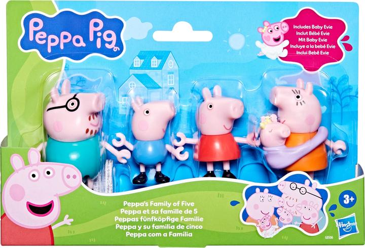 Peppa Pig Peppas fünfköpfige Familie
