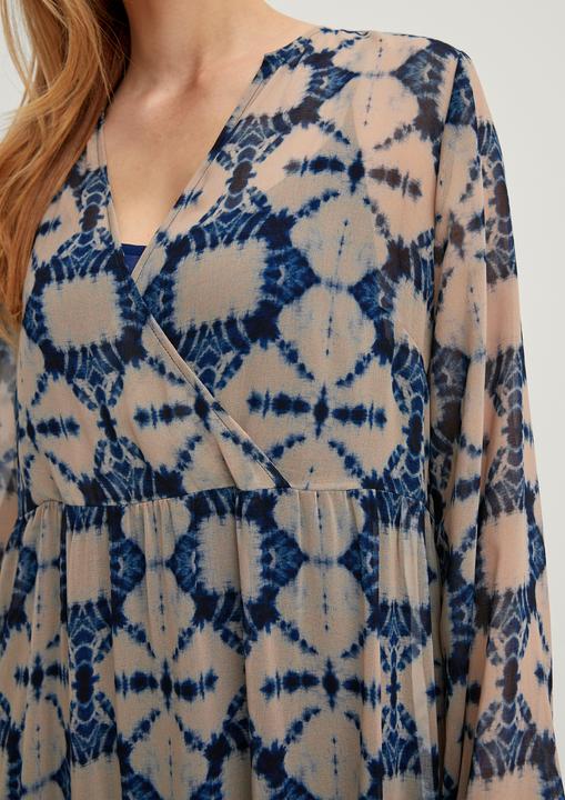 Image du produit Comma Kleid Chiffonkleid mit Unterkleid (36)