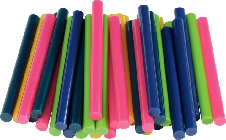 Produktbild Rapid Farbige Klebesticks Modern Ø7x90mm 36 Stück