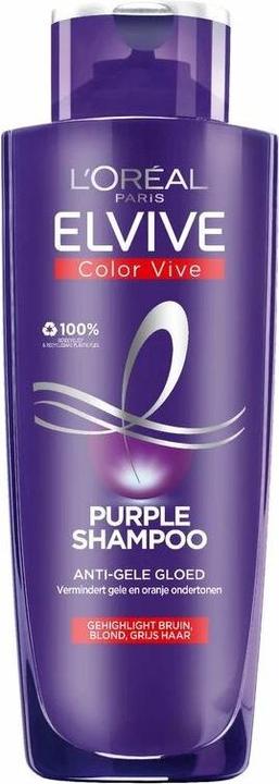 Productafbeelding L'Oréal Paris L'Oreal Paris Elvive Shampoo Color Vive Purple Silver Care (Vloeibare shampoo)
