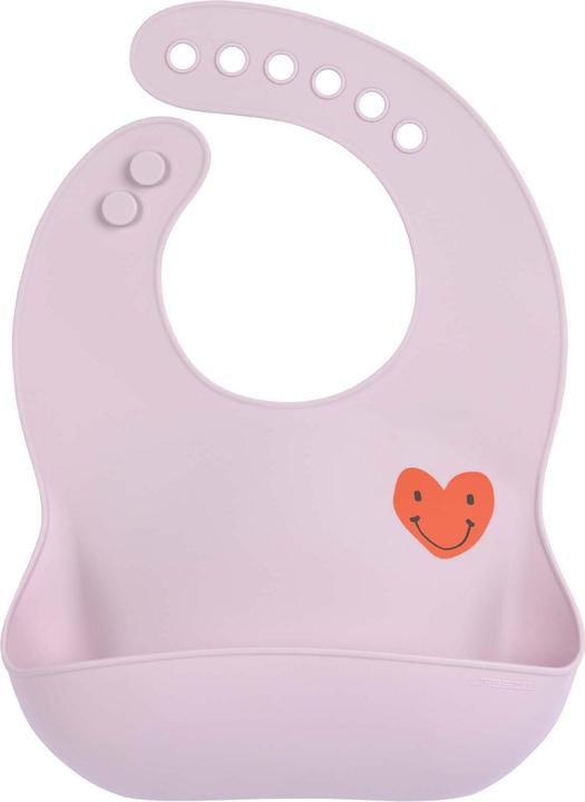 Lassig Silicone bib heart (6 months)