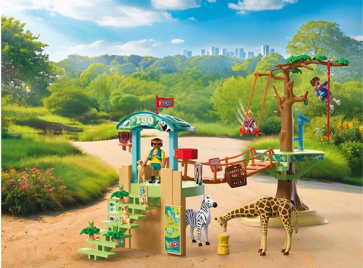Actual product image Playmobil 72070 Zoo: Wildnis-Kletterpark