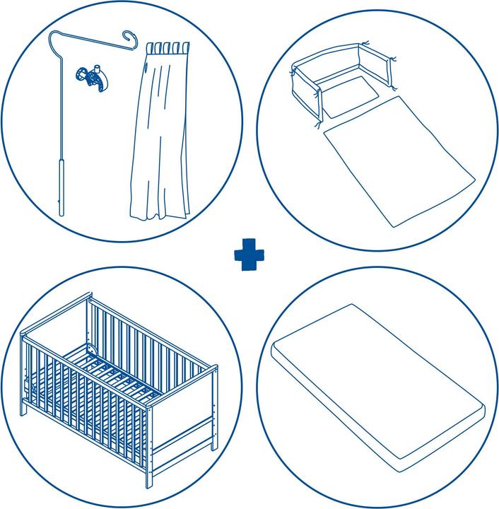 Actual product image Roba Jumbotwins (70 x 140 cm)