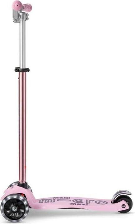 Actual product image Micro Children's kickboard Maxi Deluxe Pro LED (rose)