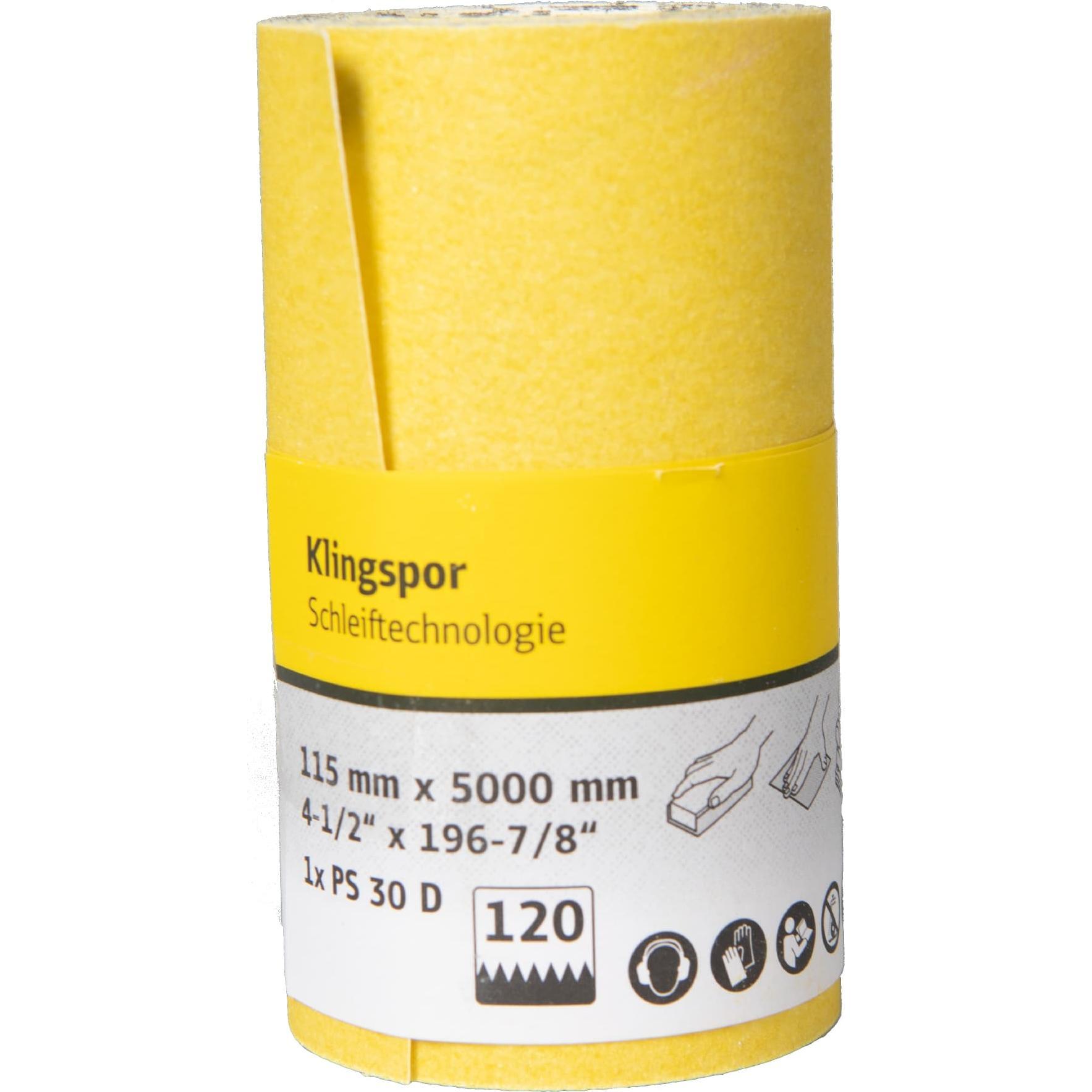 Thumbnail - Klingspor, Schleifmittel, PS 30 D SB-verpackt - Schleifrolle 115 x 5000 mm (100)