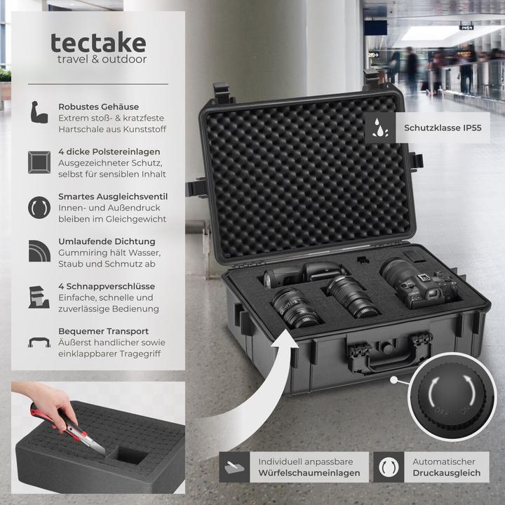 Actual product image tectake Photo case (Photo case, 35 l)