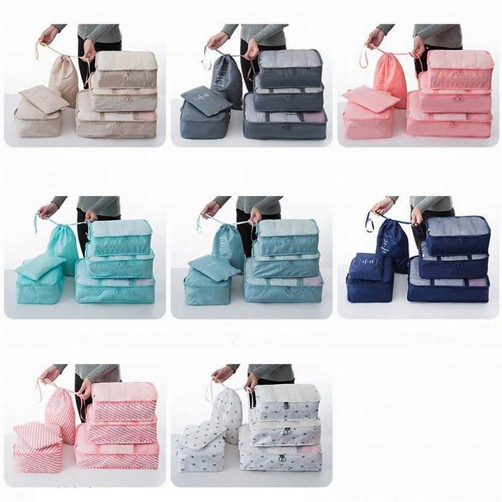 Produktbild JTI Set Organisationstaschen, 6-teilig - Pink