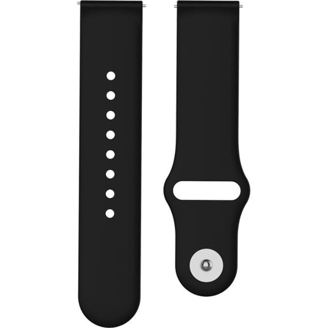 Thumbnail - Strap-it Sportband (Silikon, Vivoactive 3), Uhrenarmband, Schwarz