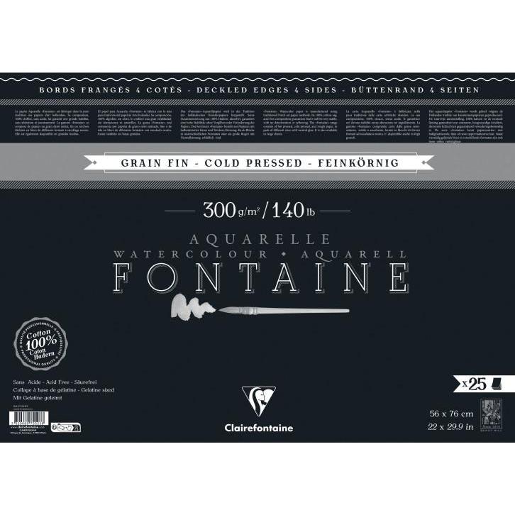 Clairefontaine Fontaine-Papier (300 g/m², 25x) (975523C)