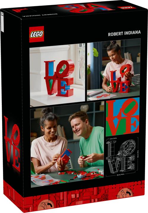 Actual product image LEGO Love (31214, LEGO Art)
