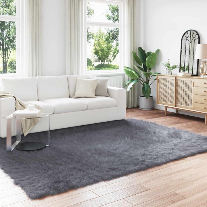Produktbild vidaXL Kunstschaffell Teppich (200 x 280 cm)