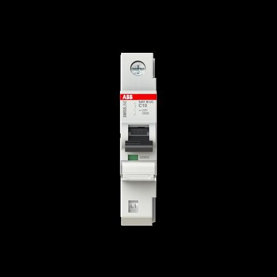 Produktbild ABB S401M-UCC10 S401M-UCC10 C,10A,125V DC,1polig,Icu=10k A