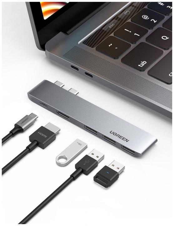 Immagine prodotto Ugreen 5 in 2 -C Hub (USB-C, 5 Porti)