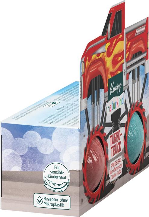 Actual product image Kneipp Naturkind Sprudelbad Turbo-Truck (Bath truffles)
