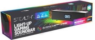 Actual product image Stealth Light Up Soundbar+Clock+Timer