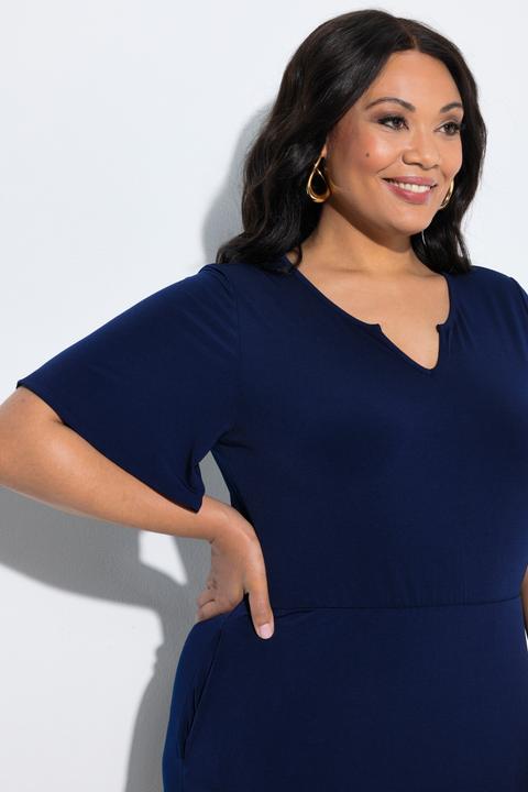 Produktbild Ulla Popken Jersey-Maxikleid (62)