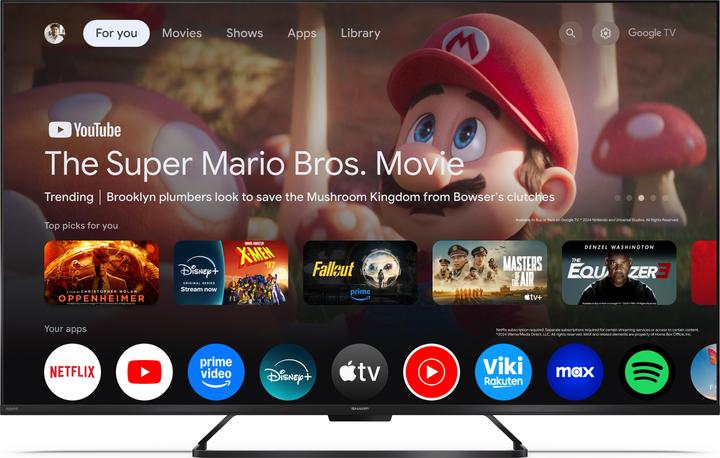 Image du produit Sharp 50HR7265E (50", QLED, 4K)