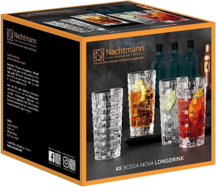 Image du produit Nachtmann Bossa Nova (3.95 dl, 4 x, Verres à long drink)