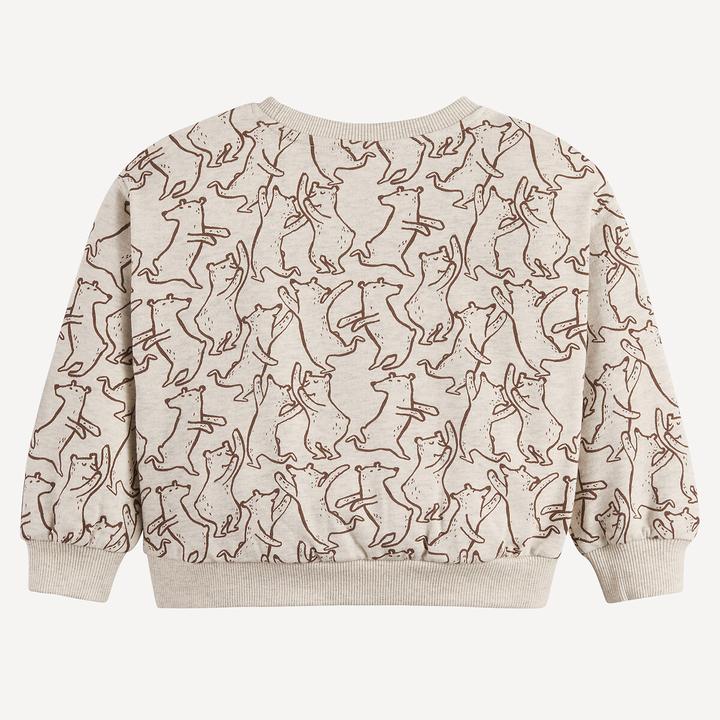 Actual product image La Redoute Collections Sweatshirt mit Rundhals und Teddy-Aufdruck (86)