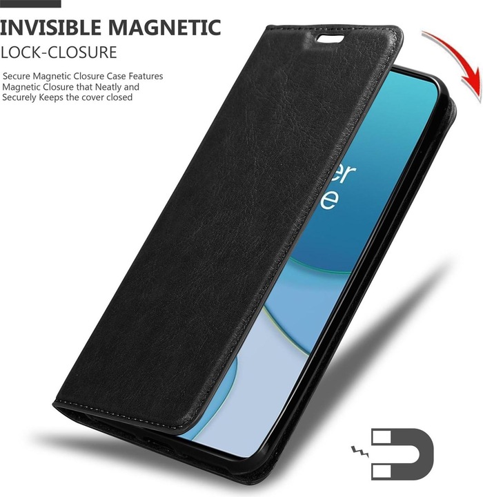 Produktbild Cadorabo Book Invisible Magnet Cover (OnePlus 8T)