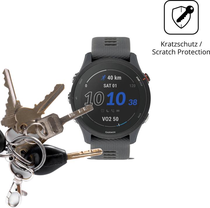 Produktbild Dipos Schutzfolie Matt für Garmin Forerunner 255
