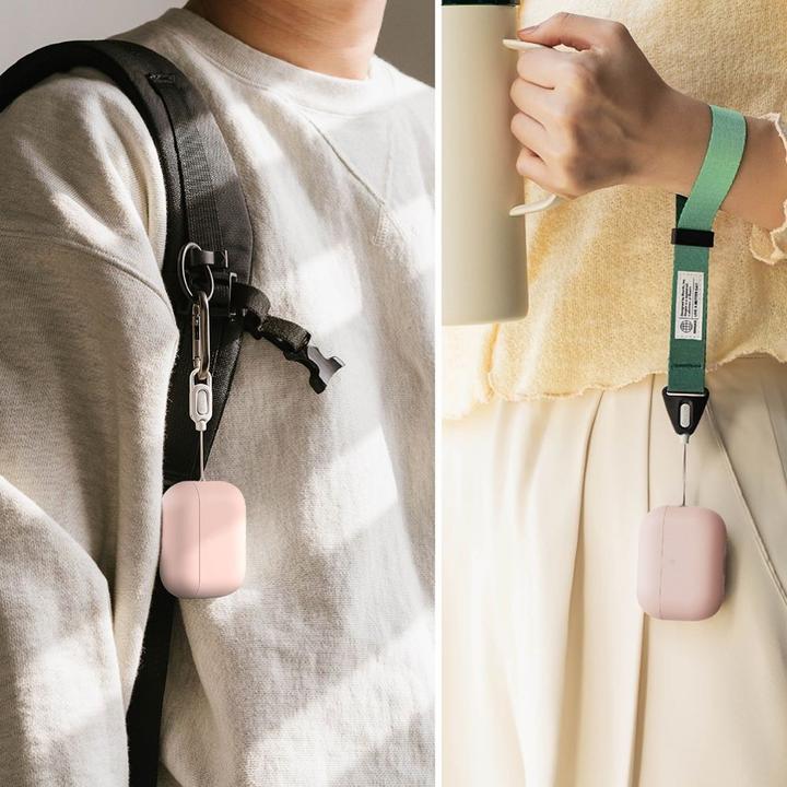 Image du produit Ringke - Silicone - Apple AirPods Pro 3 - Pink Sand (Couvercle de l'étui de chargement)