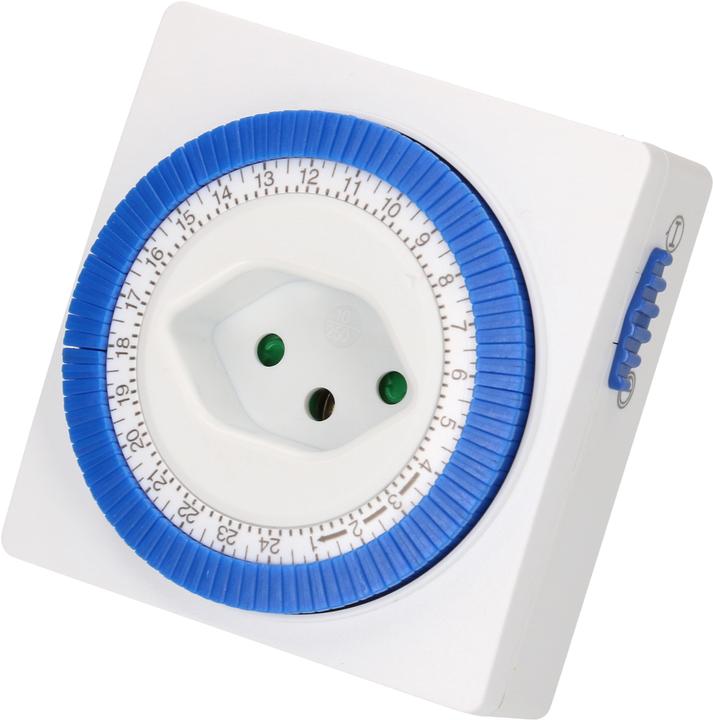 Max Hauri Timer 24h analogico, interruttore, centrale
