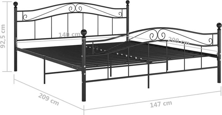 Image du produit vidaXL Bettgestell (140 x 200 cm)