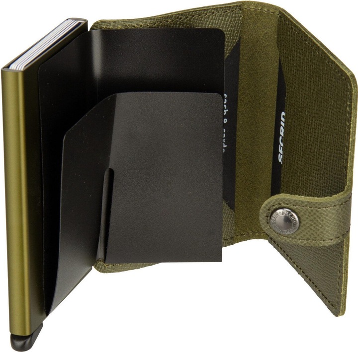 Actual product image Secrid Mini wallet Crisple Mini kelp