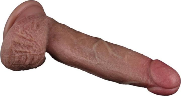 Actual product image Lovetoy Two-layer silicone dildo