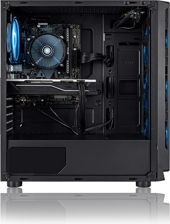 Produktbild Megaport Gaming Komplett-PC Intel Core i5-10400F• GeForce GTX1650 • 24" Full-HD + Tastatur+Maus • 16-DE (Intel Core i5-10400F, 16 GB, 500 GB)