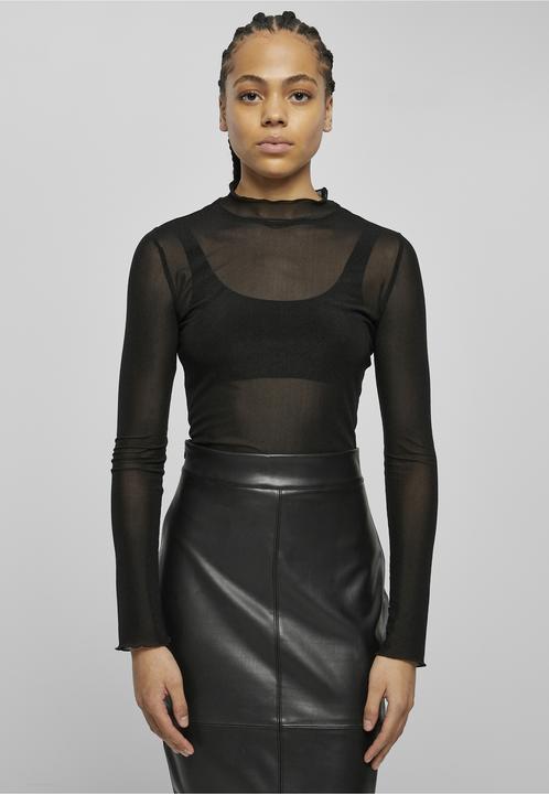 Produktbild Urban Classics Ladies Mesh Turtleneck Body (XS)