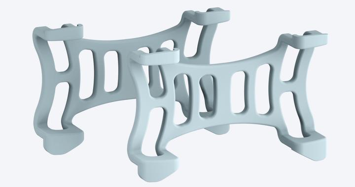 Actual product image Tractive GPS DOG 6 - Rubber Clips (2 Stk.) (Dog, Dog sport)