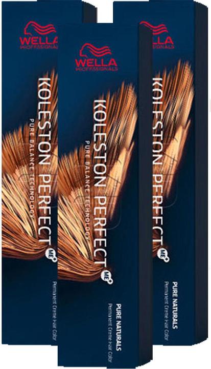 Produktbild Wella Koleston Perfect ME+ Pure Naturals 3er Set 3/0 Dunkelbraun (0, 3)