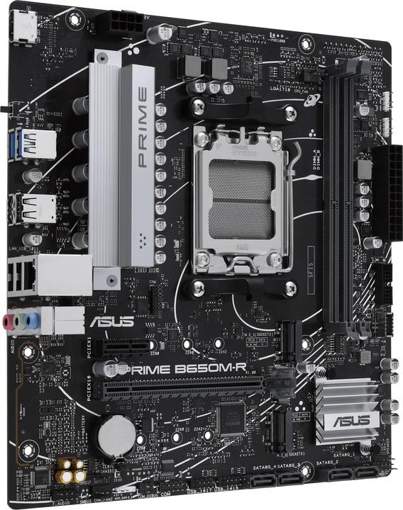 Actual product image ASUS MB PRIME B650M-R (AM5, AMD B650, mATX)