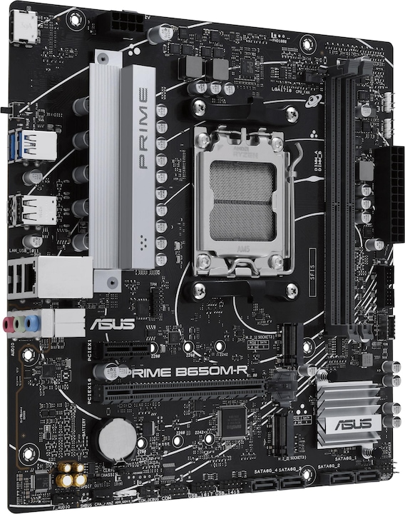 Image du produit ASUS MB PRIME B650M-R (AM5, AMD B650, mATX)