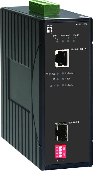 Produktbild LevelOne IEC-2000 10Base-T (Media Konverter)
