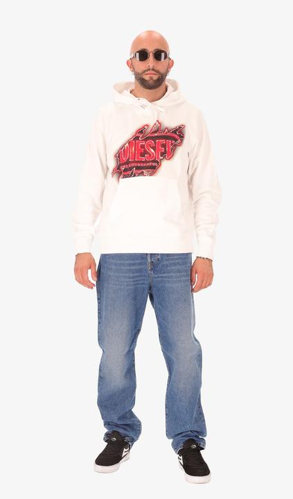 Immagine prodotto Diesel Herren Sweatshirt Volkano - 100% Baumwolle - Casual - Grösse M (M)