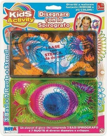 Actual product image Rs Toys Kids Activity - Disegnare con lo Spirografo (German)