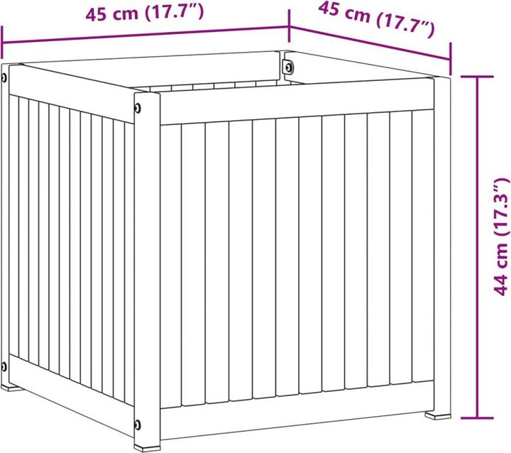 Produktbild vidaXL Pflanzkübel