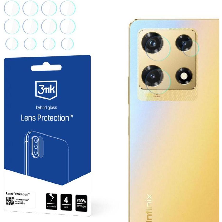 3Mk Grigio Lens Protection (1 Pz., Infinix Note 30), Pellicola Protettiva Smartphone,
