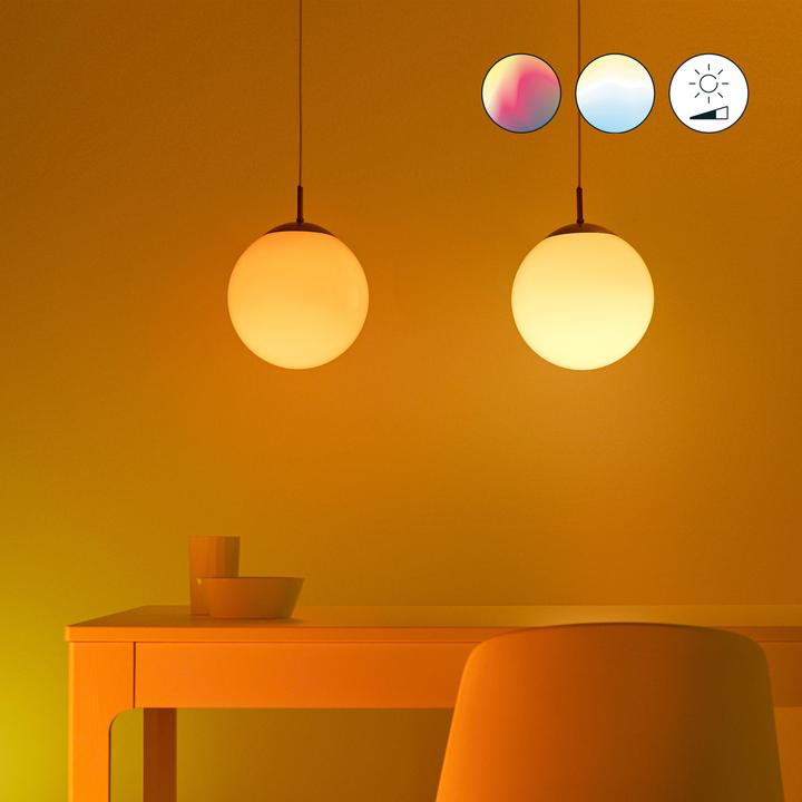 Image du produit WiZ blanc (E27, 8 W, 806 lm, 2 x, F)