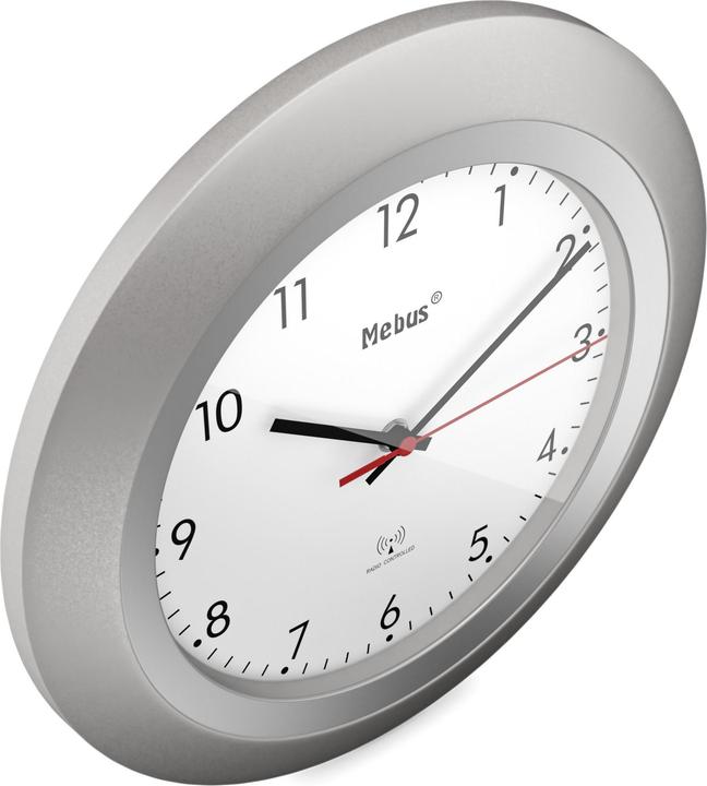 Produktbild Mebus 19448 Funk-Wanduhr (30 cm)