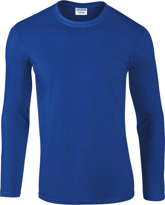 Gildan Unisex Adult Softstyle Plain Long-Sleeved T-Shirt