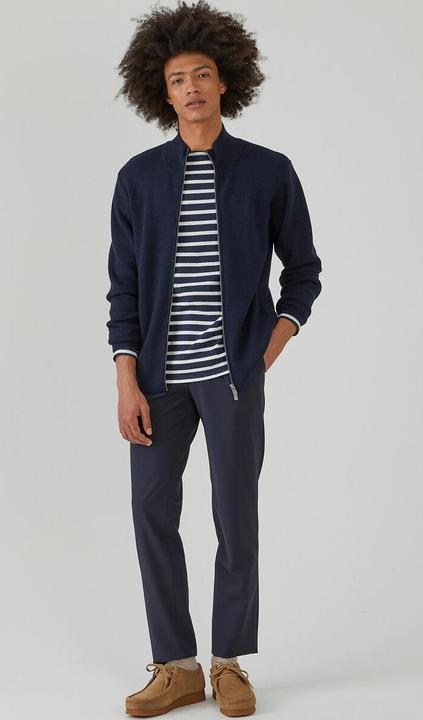 Immagine prodotto La Redoute Collections Cardigan in lana merino con cerniera (3XL)