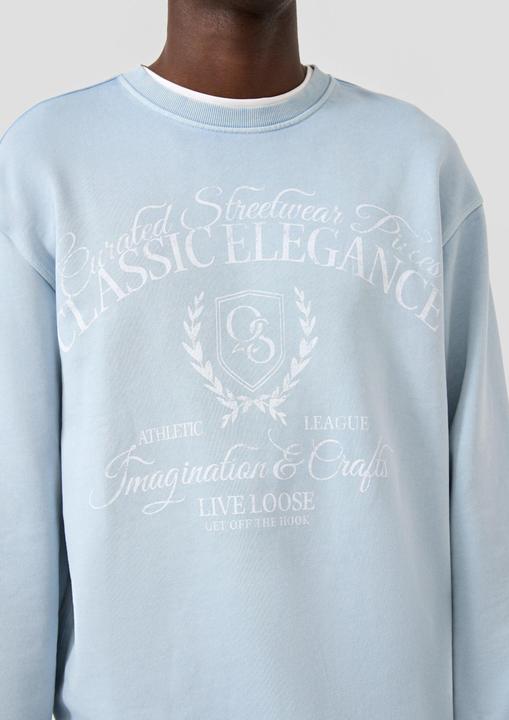 Produktbild s.Oliver Gewaschenes Sweatshirt mit Print (S)