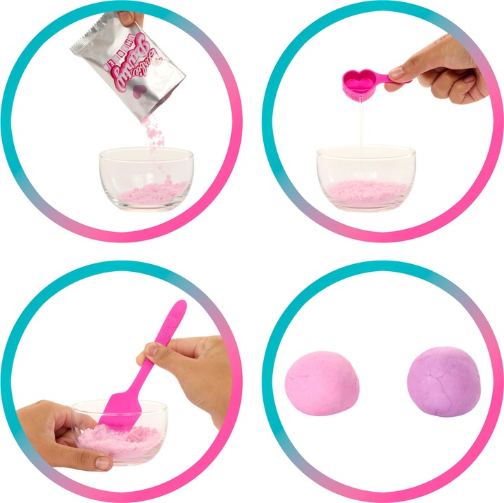 Produktbild Barbie Party Unboxed Haustier Geburtstag Serie - lila Kleid