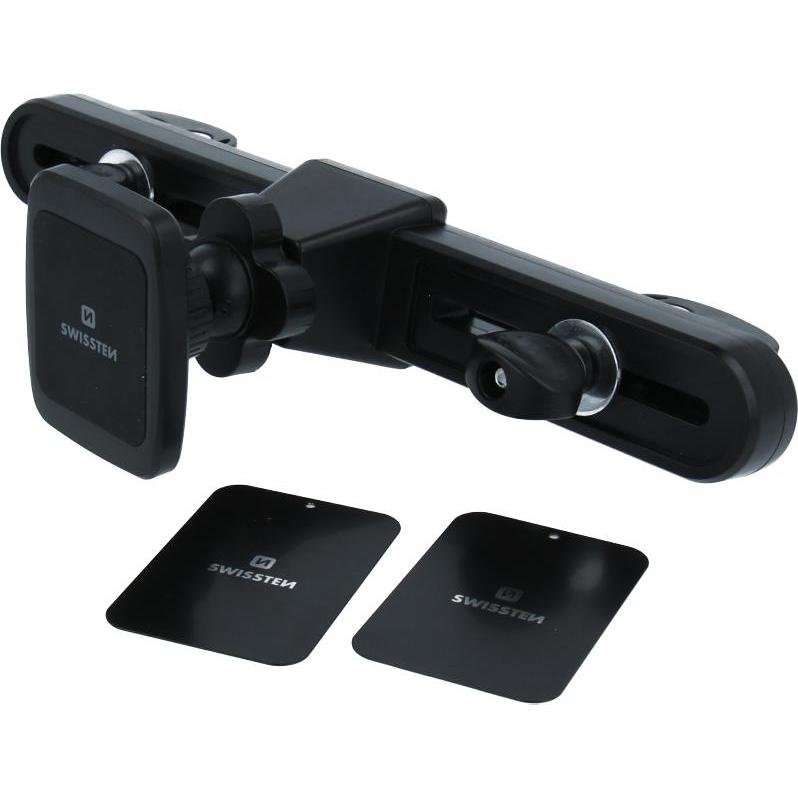 Swissten Magnetische Autohalterung für Tablet S-GRIP M5-OP, Smartphone Halterung, Schwarz